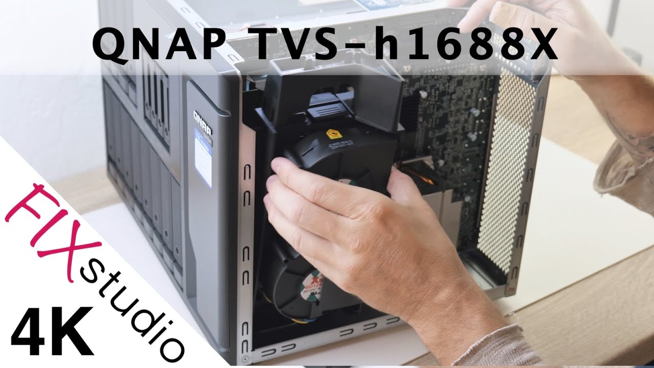 QNAP TVS h1688X - quick look inside [4k]