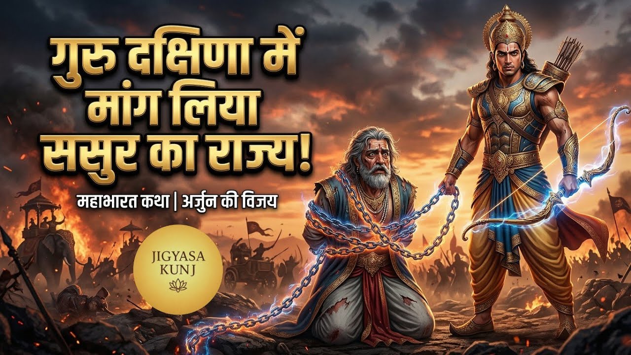 द्रौपदी का रहस्य! क्यों बनी 5 पांडवों की पत्नी? ससुर को बंदी क्यों बनाया ? Mahabharat Story