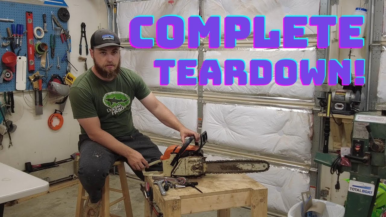 Stihl 028 AV Super Chainsaw Rebuild Part 1!