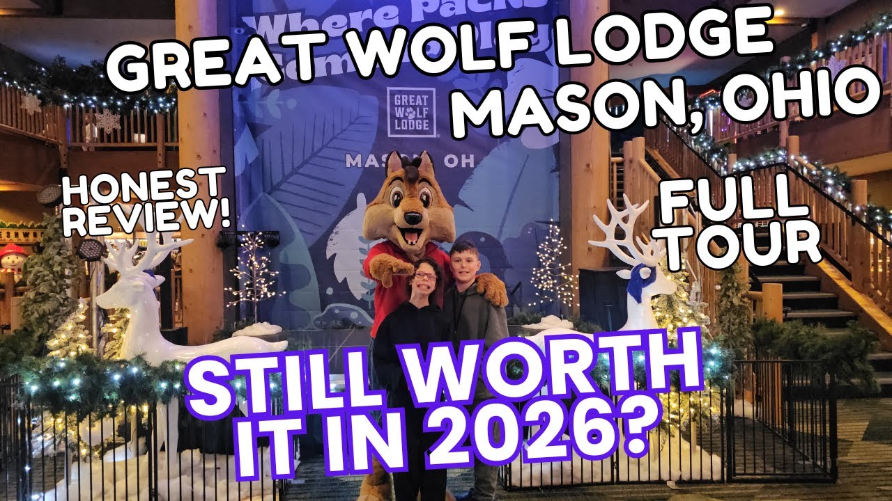 Great Wolf Lodge | Mason, Ohio: Full Tour & Everything You Need to Know in 2026! #greatwolflodge