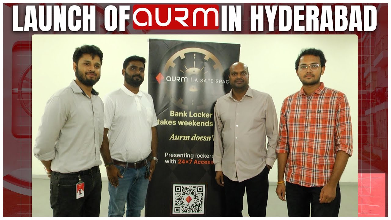 24/7 Swiss Security! India's FIRST Fully Automated Safe Deposit Locker System | Aurm