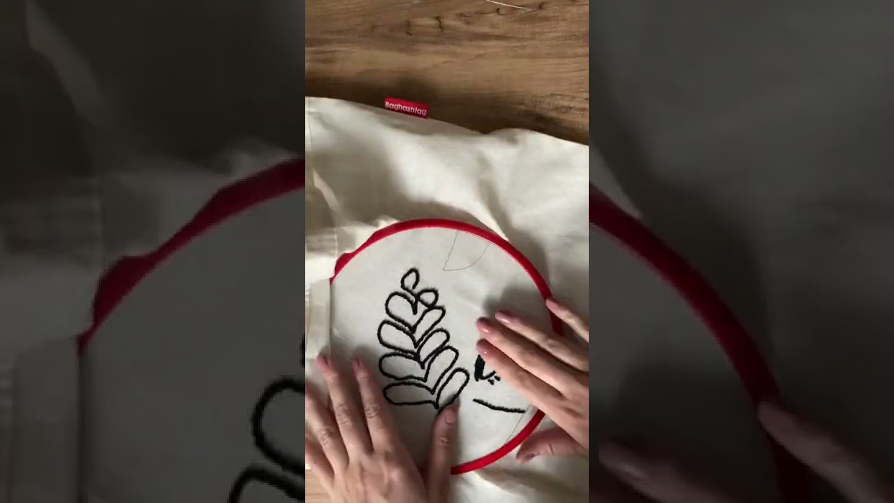 Bez çanta üzerine punch Nasıl yapılır