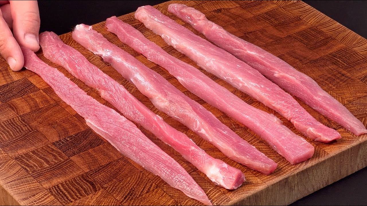 Tolle Idee mit Schweinefilet! Ein köstliches Rezept für ein Familienessen!