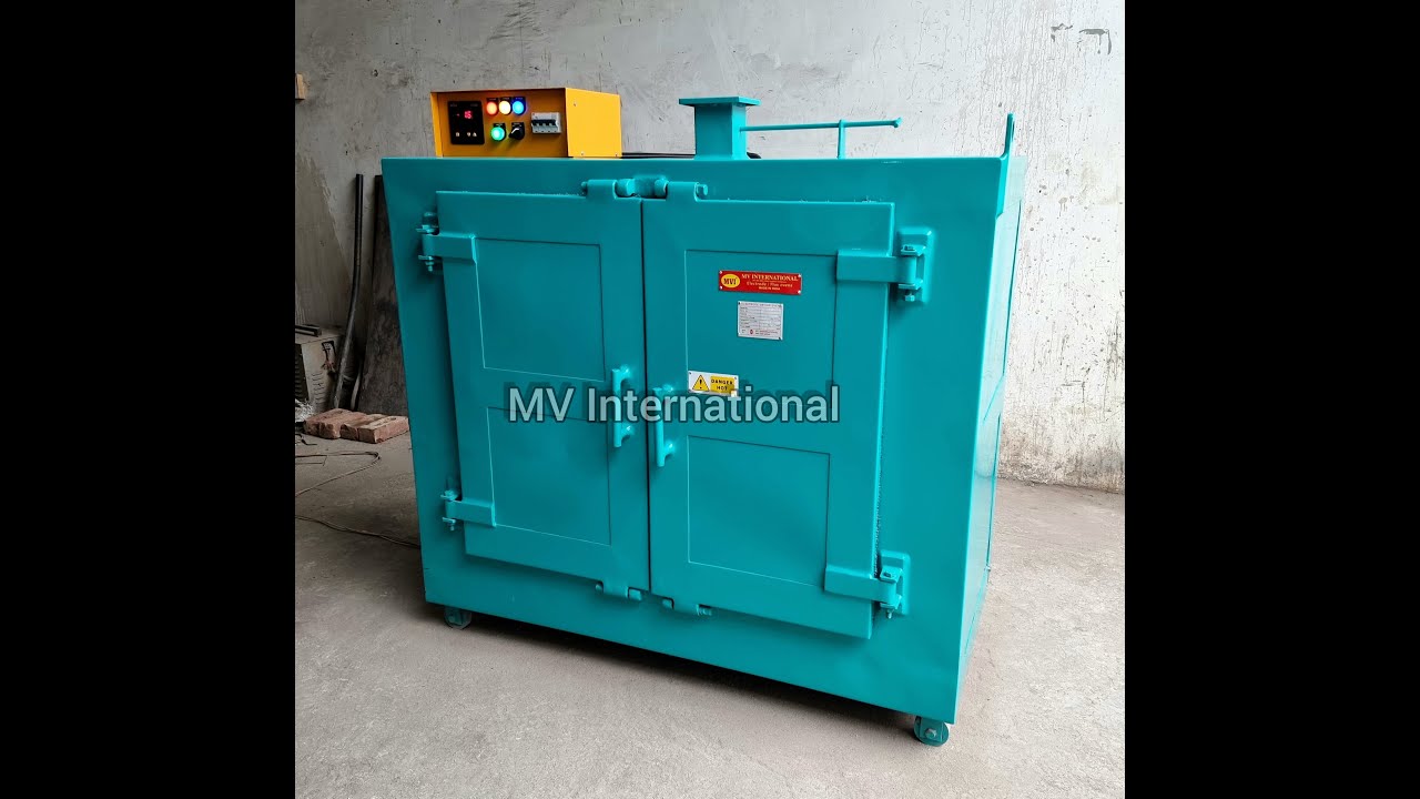 Electrode Baking & Holding Oven Capacity 200 Kgs, 20 Trays Digital Controller, 500 Deg Celsius