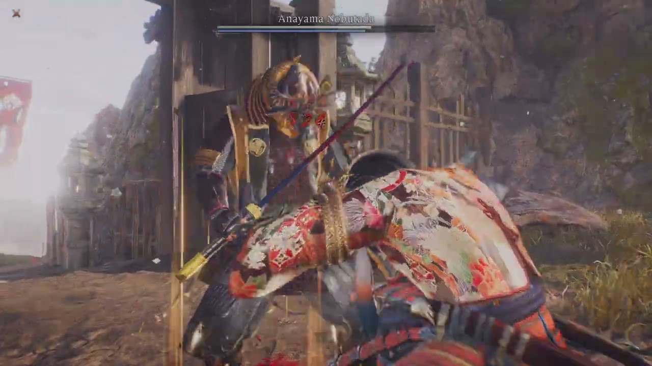 Attempting to Eliminate Anayama Nobutada (Nioh 3)