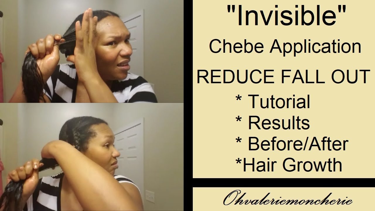 👌🏾 CHEBE BRAIDS TUTORIAL W/MINIMAL CHEBE FALL 👌🏾 Hair Growth Challenge Starts in 6 Days!