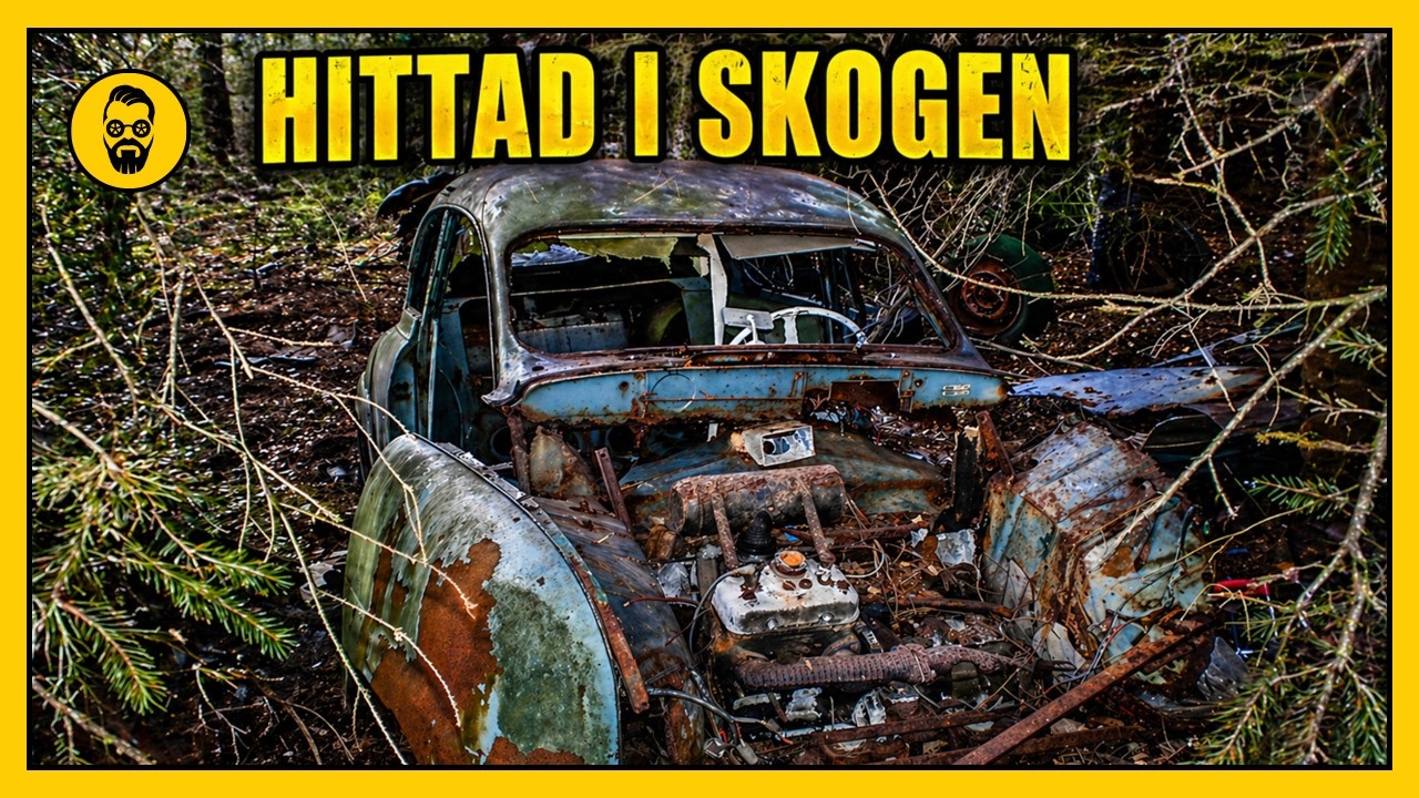 SAAB renoverad efter 42 år i skogen
