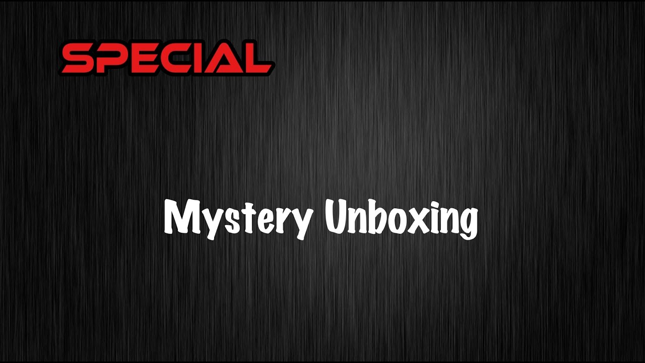 Mystery Unboxing