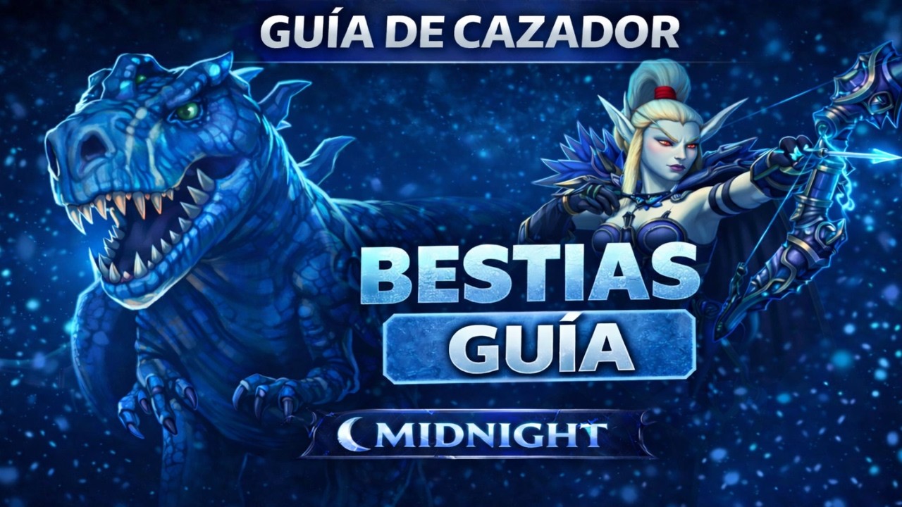 🏹 CAZADOR BESTIAS 🐯 Guía COMPLETA MIDNIGHT | Estadísticas, Talentos y Rotación
