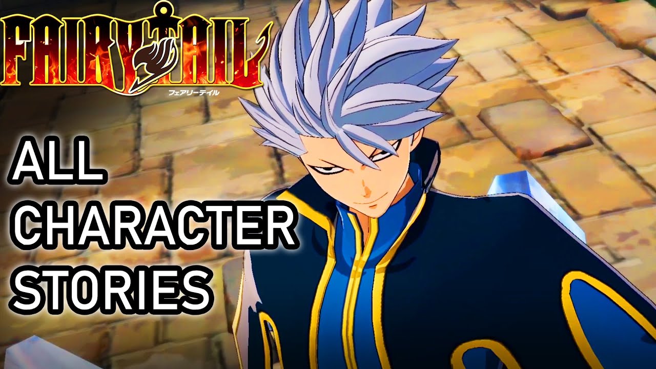 Lyon Vastia all Character Stories (+ timestamps) | FAIRY TAIL Game DLC