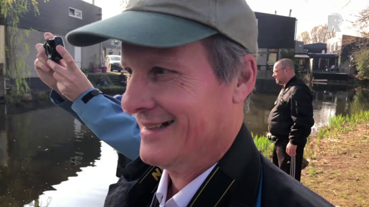 Papegaaiduiker trekt tientallen vogelaars naar Dordrecht