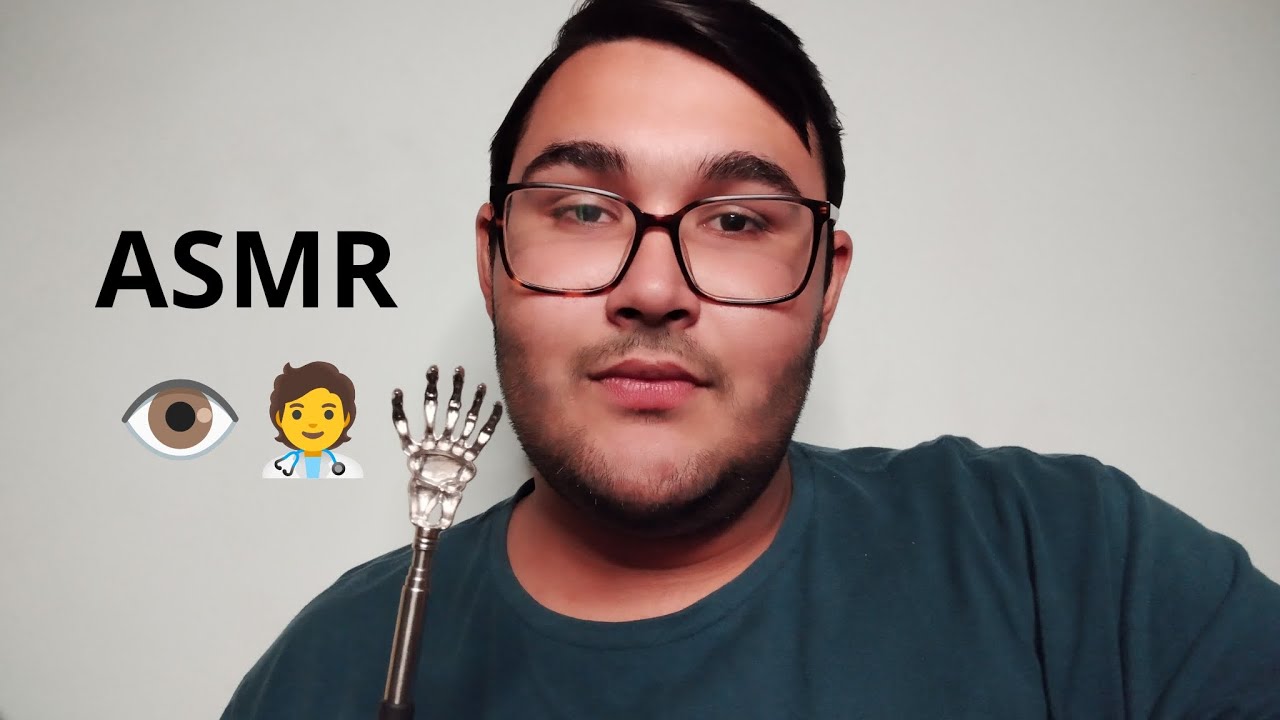 ASMR ANALISANDO SEU OLHO,MAS COM INSTRUMENTOS DUVIDOSOS.#asmrvideos #asmrroleplay #susurros