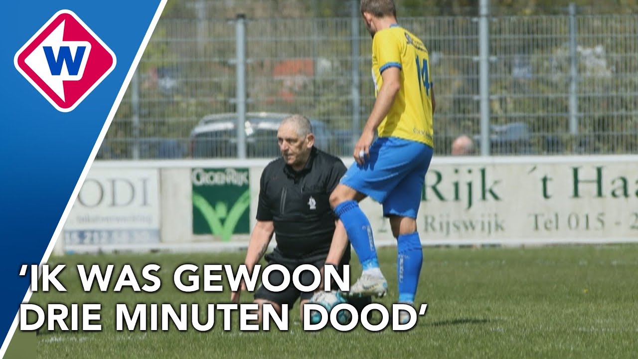 Louis kreeg een hartaanval op het voetbalveld, maar werd gered