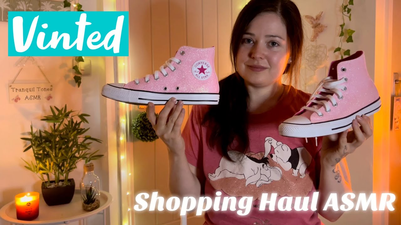 👗 ASMR ~ Relaxing Vinted Shopping Haul ~ Clothing & Footwear Show & Tell ~ Gentle Whispering 👗