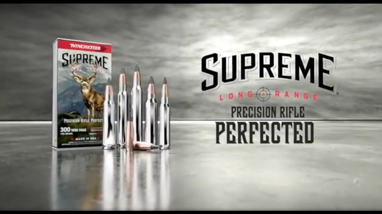 Winchester Supreme Long Range Product Animation - Precision Rifle Perfected
