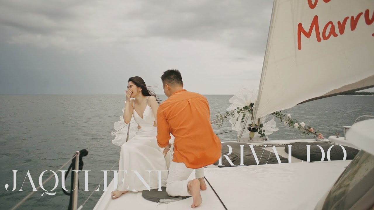 Proposal Videography of Rivaldo & Jaquliene on Jemme Yacht | Bali Videographer