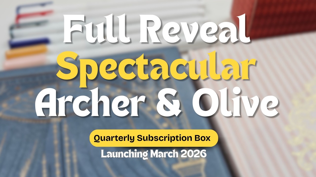 ВНИМАНИЕ, СПОЙЛЕРЫ!🚨 Распаковка ежеквартальной подписной коробки Archer & Olive Spectacular. Полн...