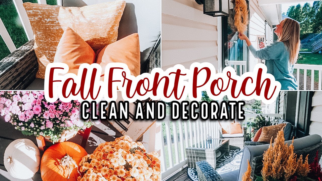 QUICK AND EASY FALL FRONT PORCH | FALL FRONT PORCH DECOR 2021