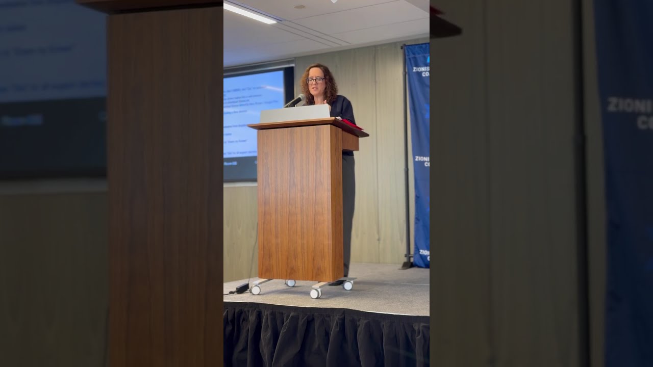 Alyza Lewin at the 4th Annual Zionist Rabbinic Coalition Conference | May 5, 2025