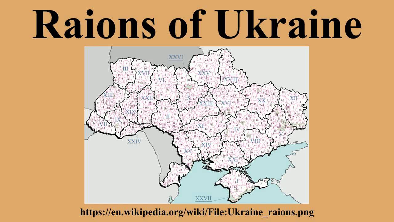 Raions of Ukraine