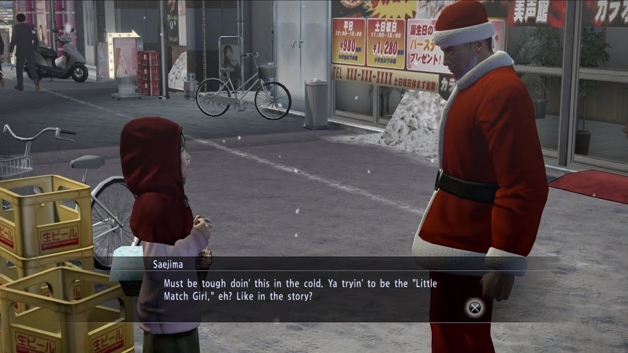 Yakuza 5 Remastered - Substory: The Little Match Girl