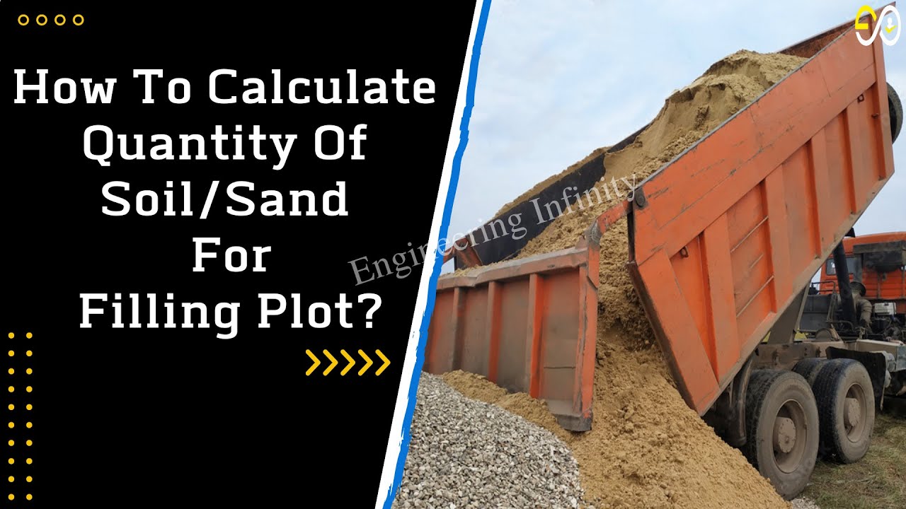 How To Calculate The Quantity Of Soil Fill Required For Plots | Soil Quantity for Plot