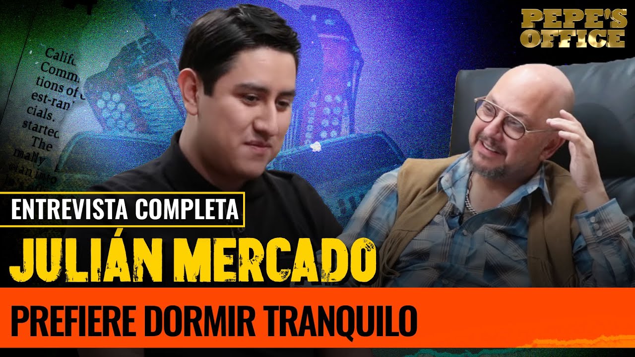 JULIAN MERCADO se retiró de la música por un AT3NTADO | Pepe's Office