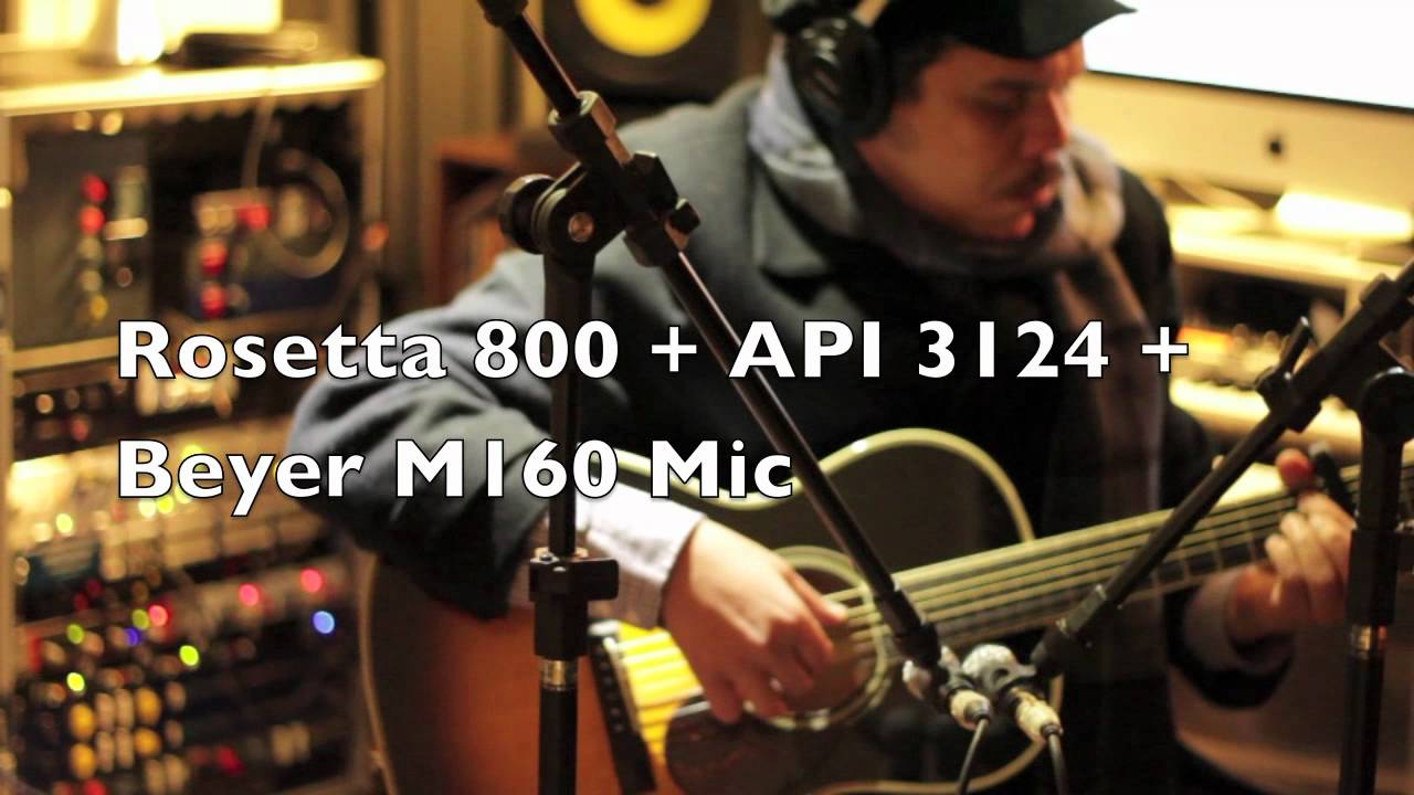 Apogee DUET 2 Vs Apogee Rosetta 800 + API 3124 with Beyer M160 Ribbon Mic