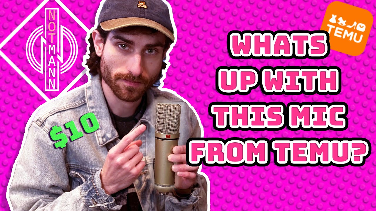 What's Up With This Cheap U87 Mic From Temu?