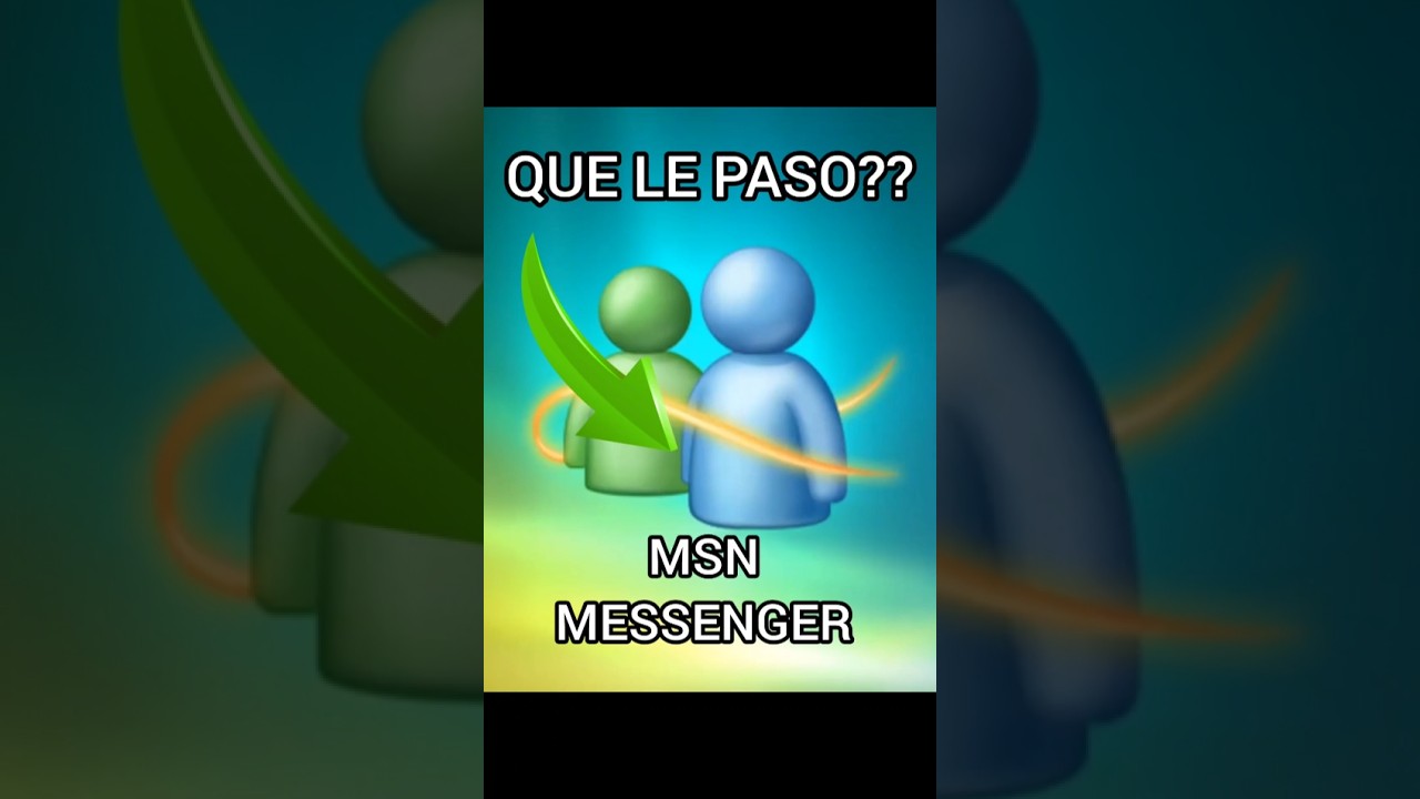 QUE LE PASO MSN MESSENGER? míralo completo en mi canal 