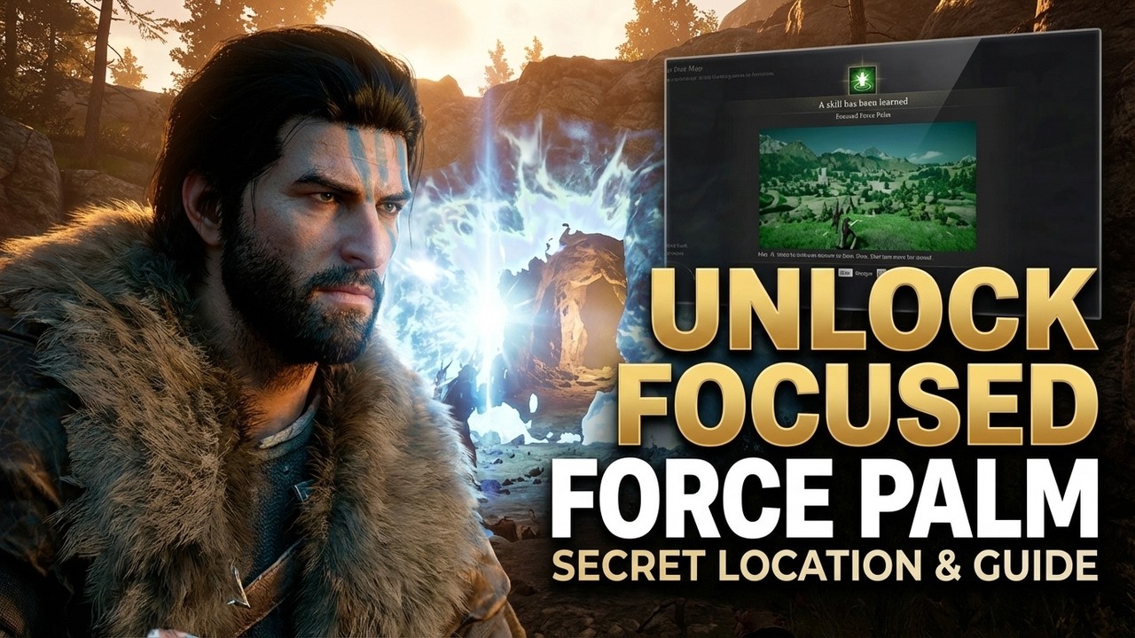 How to UNLOCK THE FOCUSED FORCE PALM in Crimson Desert (Step by Step)