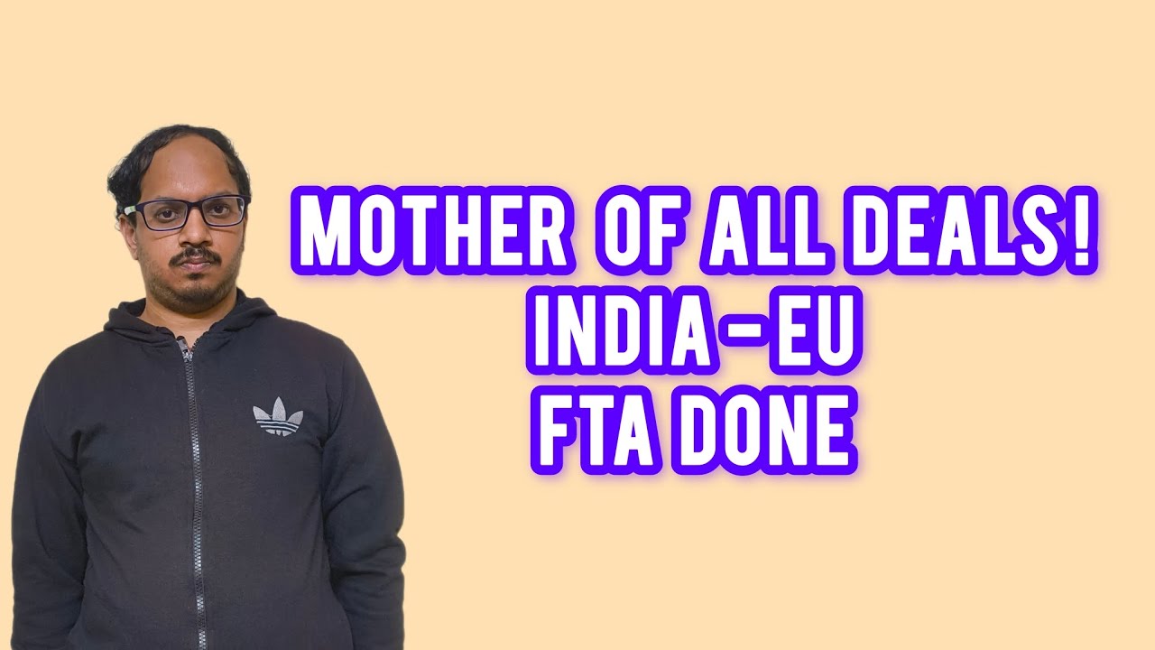 INDIA - EU FTA ! Trump tariff on South Korea ! #nifty & #stockmarketnews Analysis