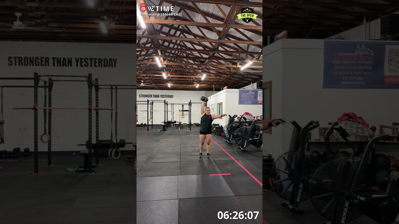 Amanda Mainey 26.2 CrossFit open