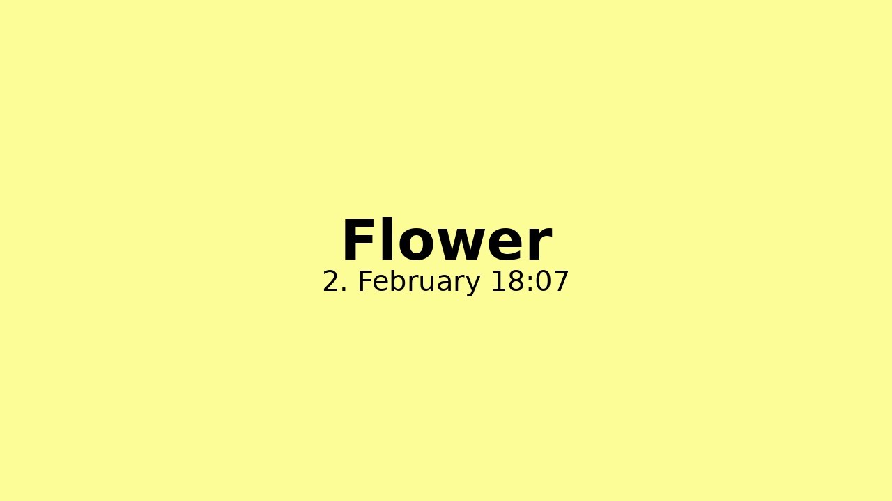 Flower