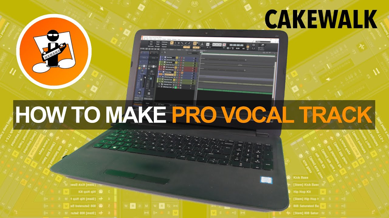 Как создать профессиональный вокальный трек в Cakewalk от Bandlab