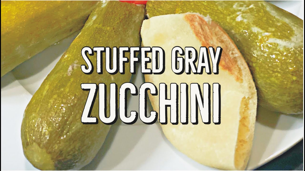Stuffed zucchini in jameed soup