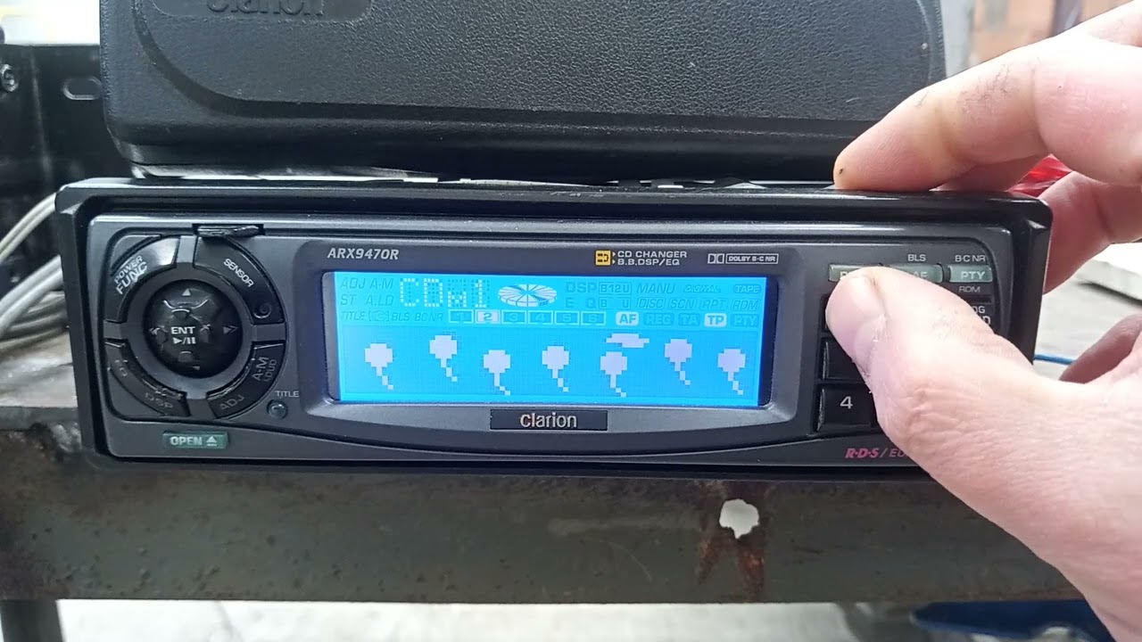 Clarion ARX9470R wszystkie animacje.
