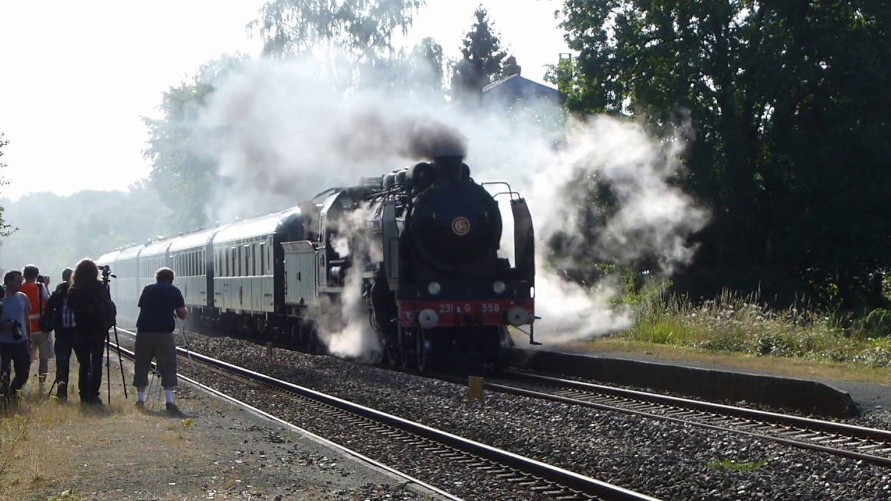 Pacific 231G558 SNCF Ligne 372 Sotteville Serquigny