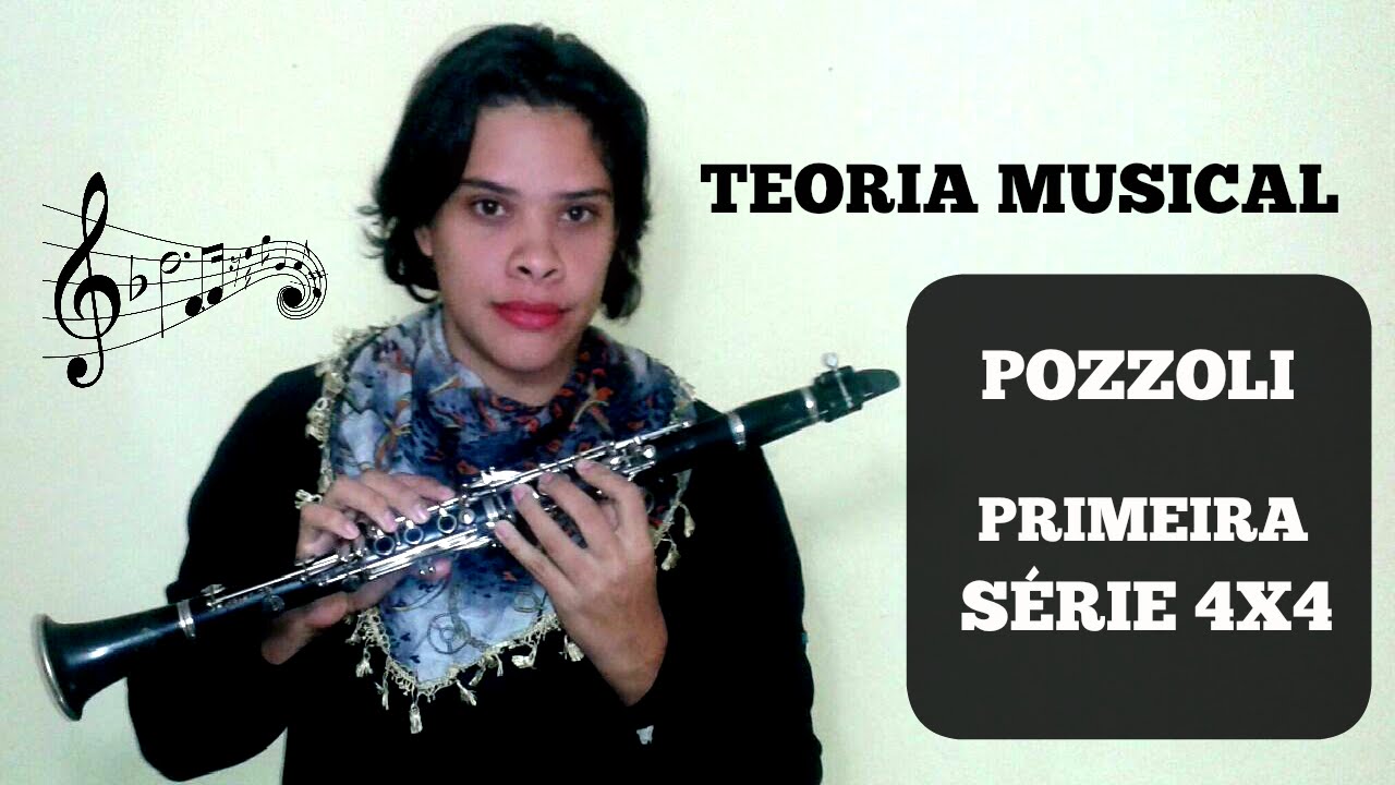 Teoria Musical - Pozzoli (Primeira Série 4 por 4) com CLARINETE
