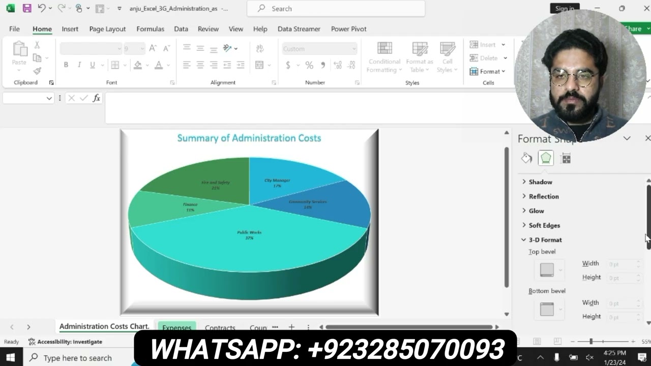 Excel_3G_Department_Expenses_AS | Excel 3G Department Expenses