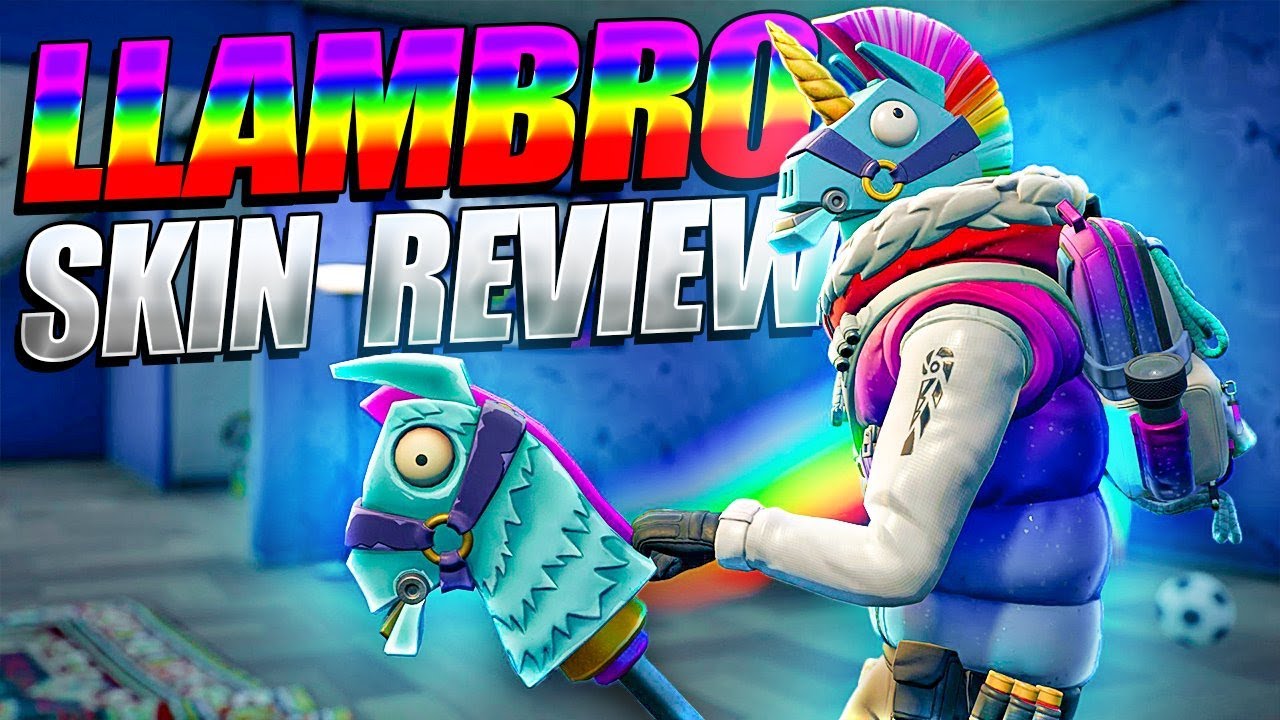 NEW LLAMBRO SKIN TRAILER, GAMEPLAY & REVIEW! (MARCH Fortnite Crew Pack)