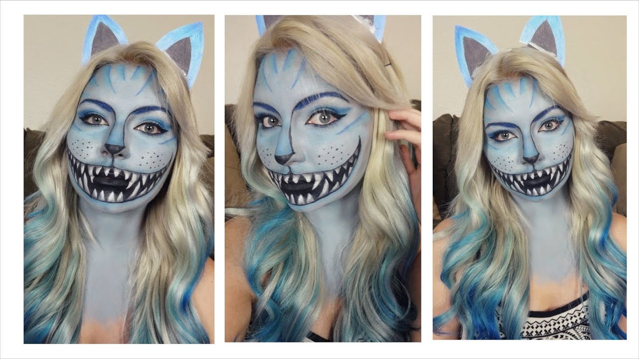 Cheshire Cat Halloween Makeup Tutorial | 2014 Series