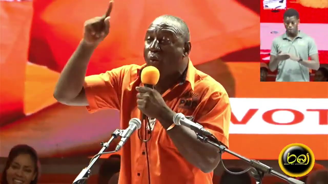 Dr Dayton Campbell || PNP Central Jamaica Mass Rally || Mandeville || August 24 2025