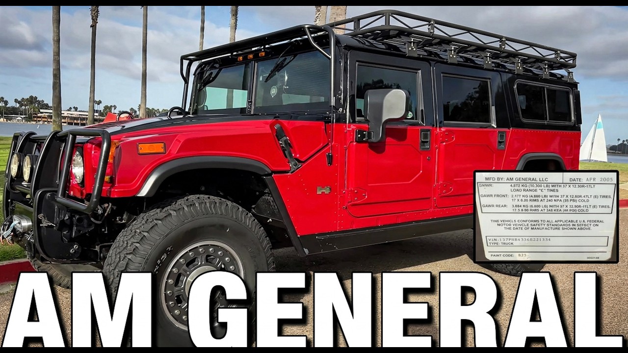 2007 hummer h1 alpha test mule, owned by Am General.