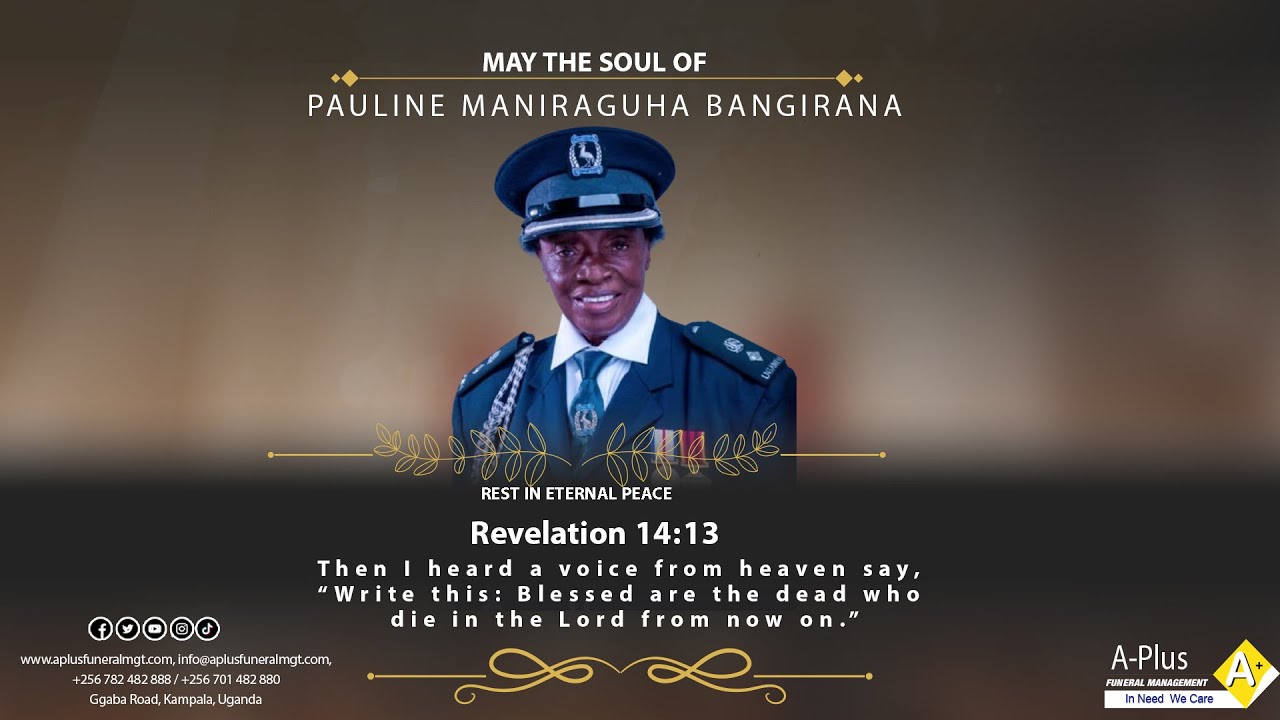 Celebrating the Life of the Late Pauline Maniraguha Bangirana