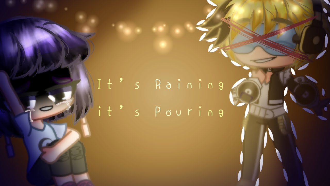 It’s Raining It’s Pouring.. | Pt. 2 of the Darling Meme | Kamijirou 💛💜|Angst| MHA Gacha | Kat~Suki