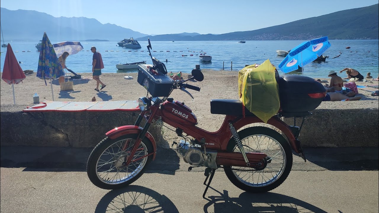 TOMOSOM NA MORE {2. DEO} ////MOPED ADVENTURES//// KIKINDA-H. NOVI 2023.-1500 KM.PUTOVANJE MOTOROM