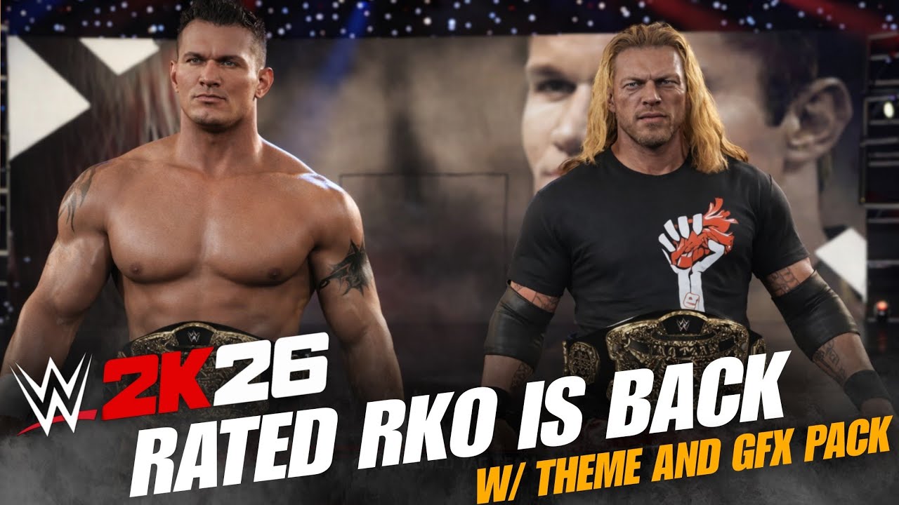 Rated RKO Crazy Entrance (Randy Orton & Edge) w/Theme And Graphics Pack! 