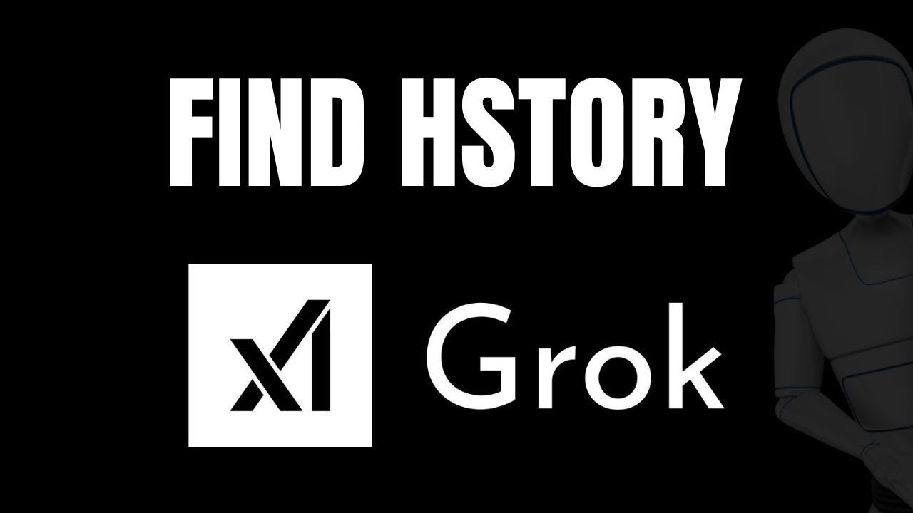 How to FIND Conversation History in Grok AI