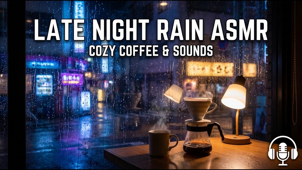 Midnight Rain Tokyo 🌧️ Japanese Lofi Hip Hop for Calm, Focus & Relax